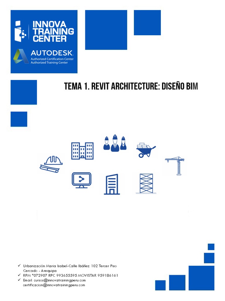 Introducción a Revit Architecture BIM | PDF | Autodesk Revit | Ingeniería