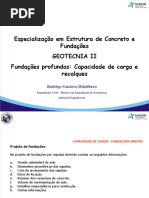 04 - Fundações Profundas Capacidade de Carga e Recalques