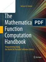 The Mathematical-Function Computation Handbook PDF
