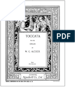 Toccata - Free Sheet Music by Alcock