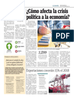 Cómo Afecta La Crisis Política A La Economía