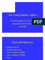 The Young Diabetic Athlete