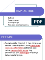 Kuliah 11 Dasar Terapi Antidot