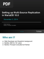 Setting Up Multi-Source Replication in MariaDB 10