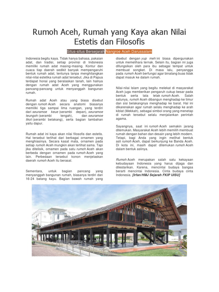 Rumoh Aceh Pdf