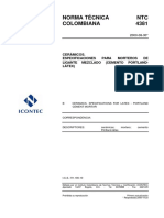 NTC 4381 Esps Morteros de Ligante Mezclado (Cemento Portland - Latex) Baldosas Cerámicas(1).pdf