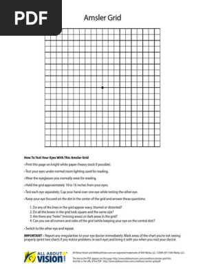 Amsler Grid