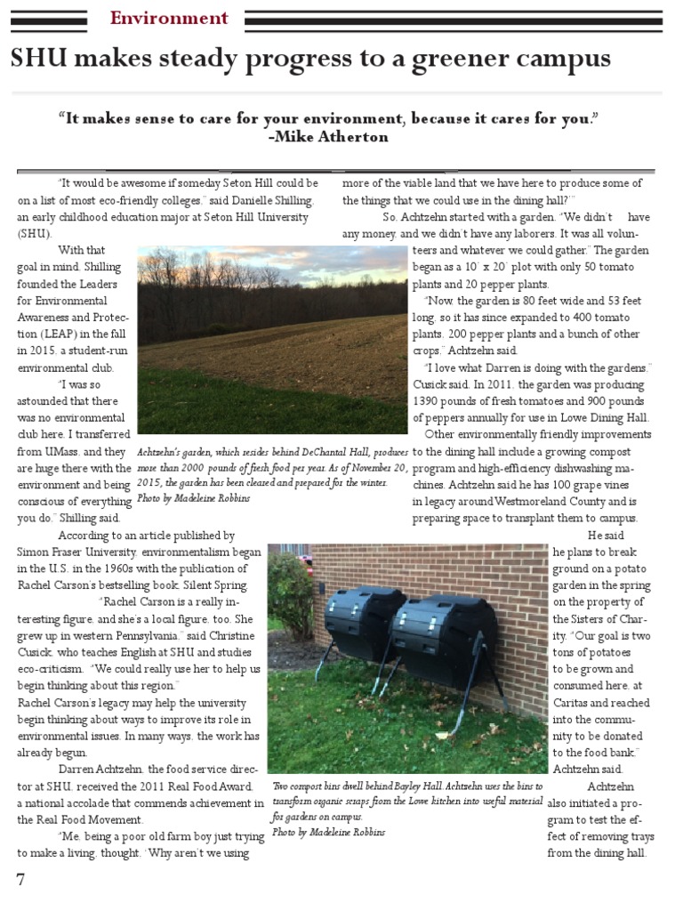Newswriting - Environment | PDF | Natural Environment | Nature