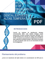 Sistemas de caracterización del ADN de origen dental