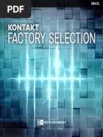 Kontakt Factory Selection Manual English