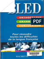 BLED Grammaire Orthographe Conjugaison 