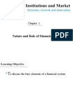 Nature and Role of Financial System