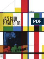 Steve Hill Jazz Club Piano Solos Volume 1 PDF