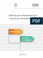 Criterios Horas Adicionales