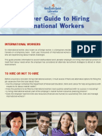 Employer Guide Hiring International Workers