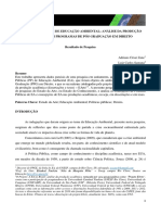 565 e2 s1 Políticas Públicas de Educação Ambiental