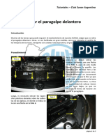 Sacar El Paragolpe Delantero Suran Fox