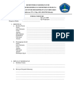 Format Resume Poli Dan Klinik