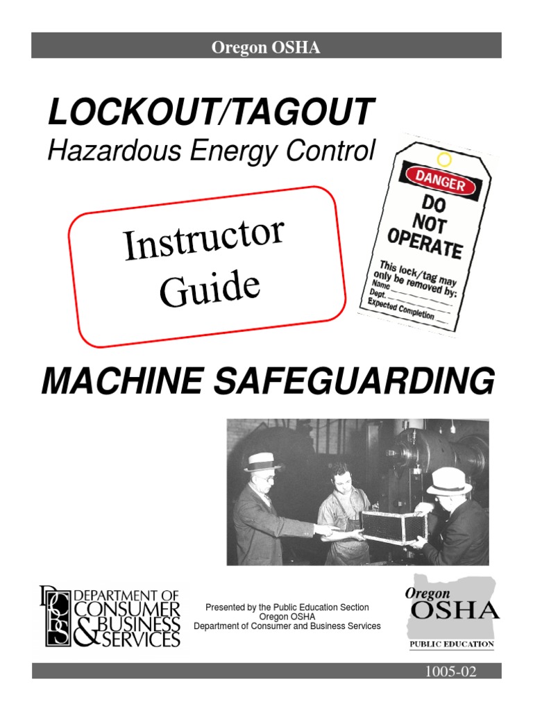 LOTO Hazardous Energy Control Safety Energy And Resource