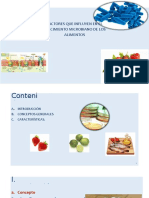 Factores Intrínsecos y Extrínsicos Que Afectan El Crecimiento Microbiano 26-11-2017