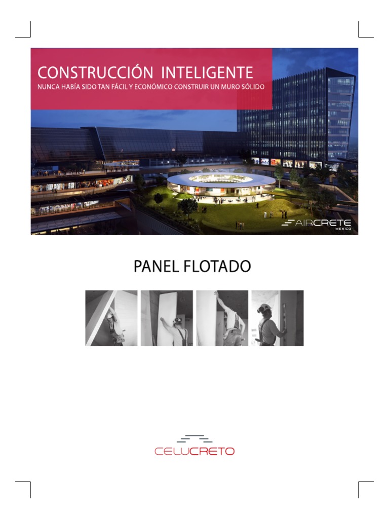 Folleto - Muro Flotado Con Panel | PDF