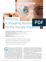 Third Eye: A Shopping Assistant For The Visually Impaired: Cover Feature Cover Feature