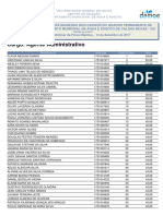 Resultado preliminar concurso Agente Administrativo DMAAE Caldas Novas