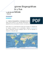 Las 8 Regiones Biogeográficas Del Mundo y Sus Características