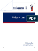 Codigos de Linea