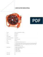 Spesifikasi Unit Ventilator