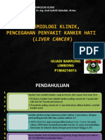 Uliadi Barrung Limbong - P1804216013 - Epidemiologi Klinik Pencegahan Kanker Hati