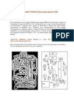 Programador PICkit2 Clone Para Puerto USB