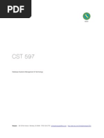 Download CST597_DatabaseSystemsManagement by kolouch13 SN36748798 doc pdf