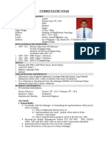 English Curriculum Vitae