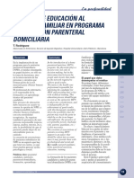 Nutrición parenteral domiciliaria 