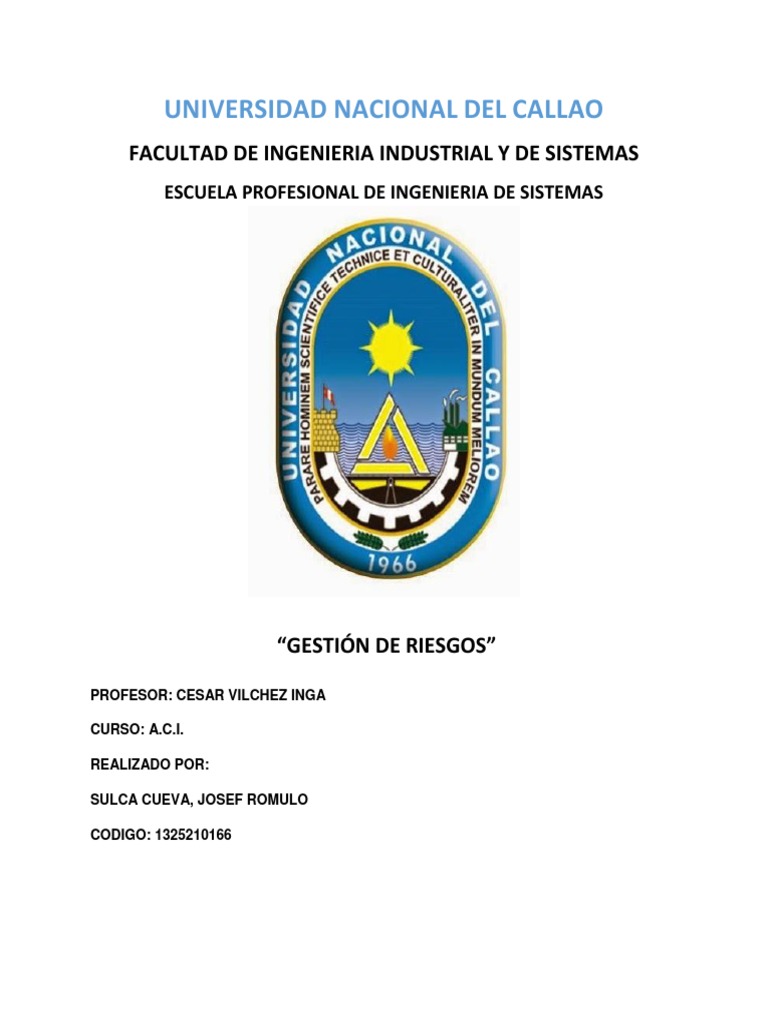 Gestión de Riesgos en TI: Guía Completa | PDF | Vulnerabilidad ...