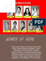 Women of Jose Rizal