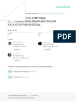 Analisis Faktor Penyebab Ketidakjujuran Akademik Dalam Kalangan Mahasiswa..