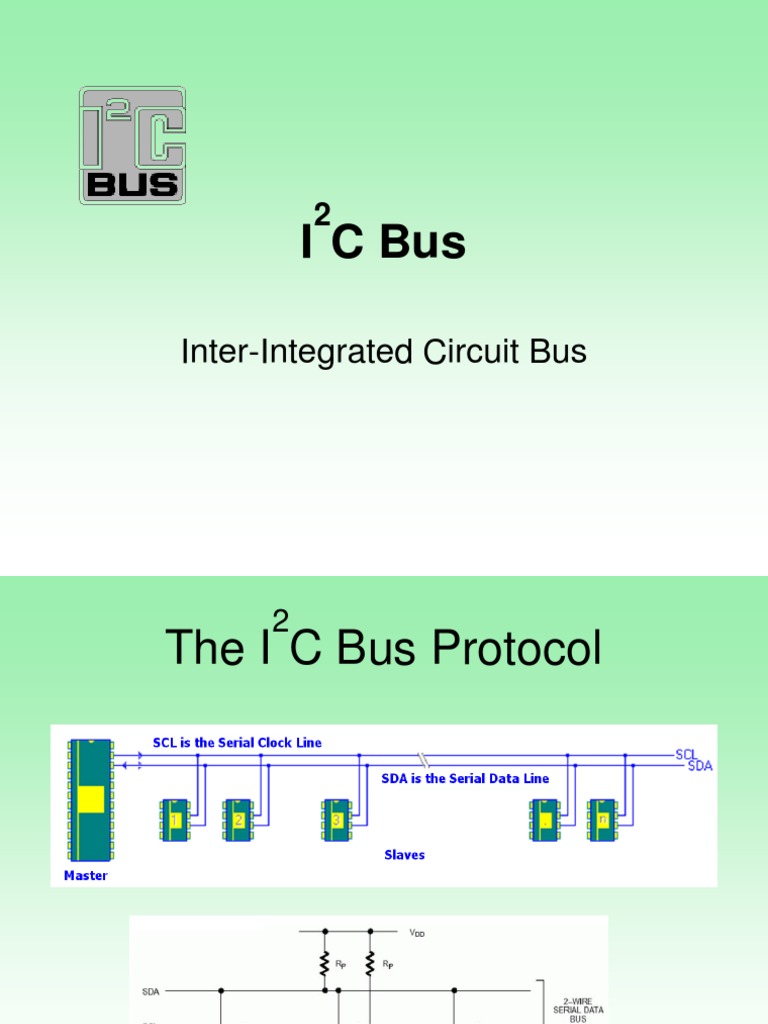 I2C Bus Protocol Overview | PDF