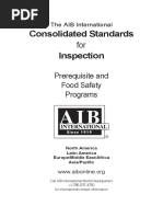 AIB Inspection Standards and Scoring 2021 | PDF | Food Safety | Risk
