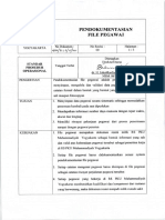 Pendokumentasian File Pegawai