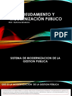 Endeudamiento y Modernizacion Publica