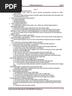 II yr/III Sem/Mech/EEE 2 Marks With Answers Unit-V