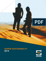 Saipem Sustainability 2015