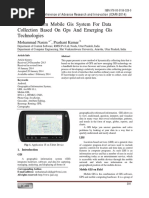 Cross Platform Mobile Gis System For Data Collections