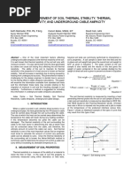 Measurement of Soil Thermal Stability Thermal Resistivity and Underground Cable Ampacity PDF