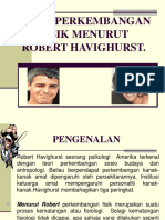 Tugas Teori Perkembangan Fisik Menurut Robert Havighurst