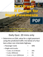 5.1 AASHTO and DPWH Design of Rigid Pavements