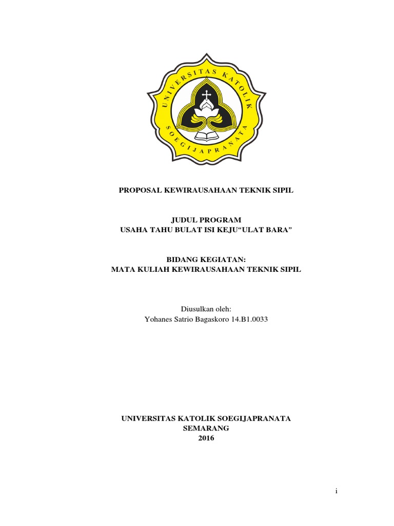 Proposal Kewirahusaan