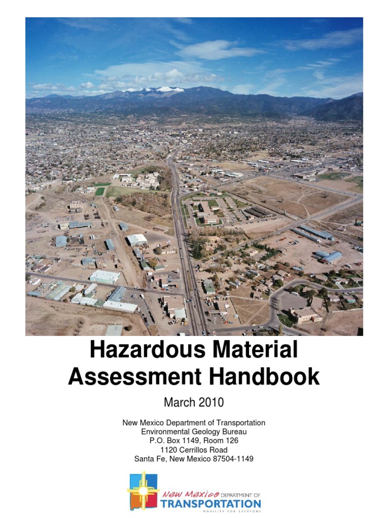 Hazardous Material Assessment Guide | PDF | Waste | Business